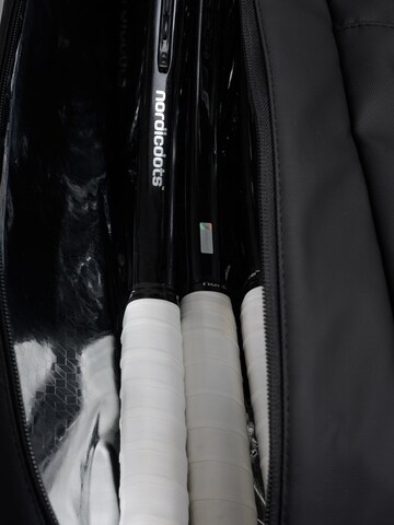 nordicdots Sporttas 'Pro Tennis Bag 12' in Zwart
