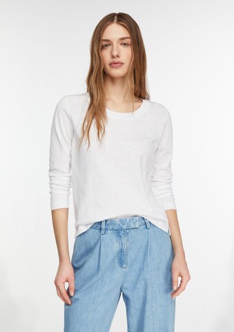 COMMA - Camiseta en blanco: frente