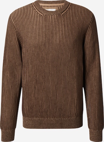 ARMEDANGELS Sweter 'ANDRAAS' w kolorze brązowy: przód