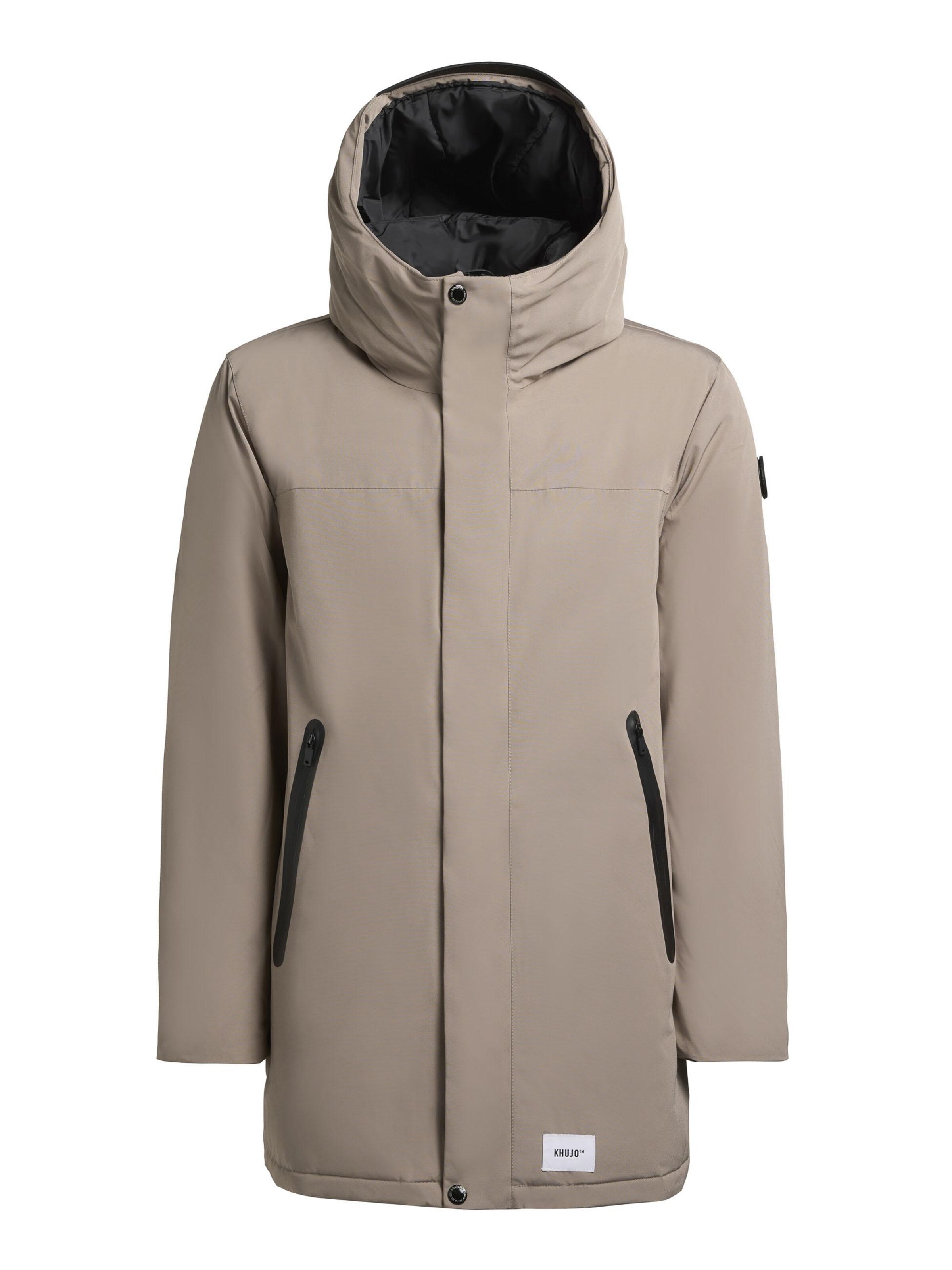 Cappotto invernale 'Kann-YM' di khujo in grigio: frontale