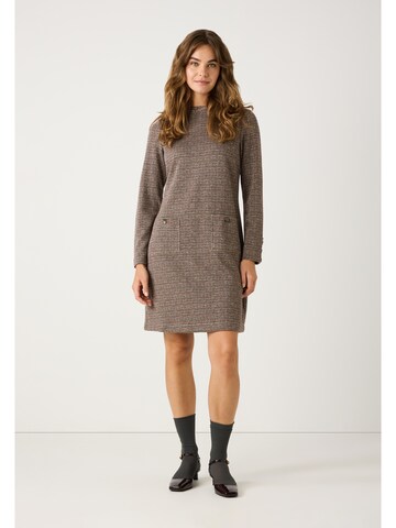 MORE & MORE Dress in Brown: front