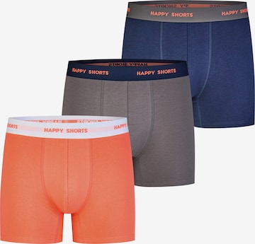 Happy Shorts - Calzoncillo boxer ' Jersey ' en azul: frente