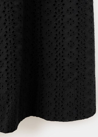 MANGO Kleid 'Cardio' in Schwarz