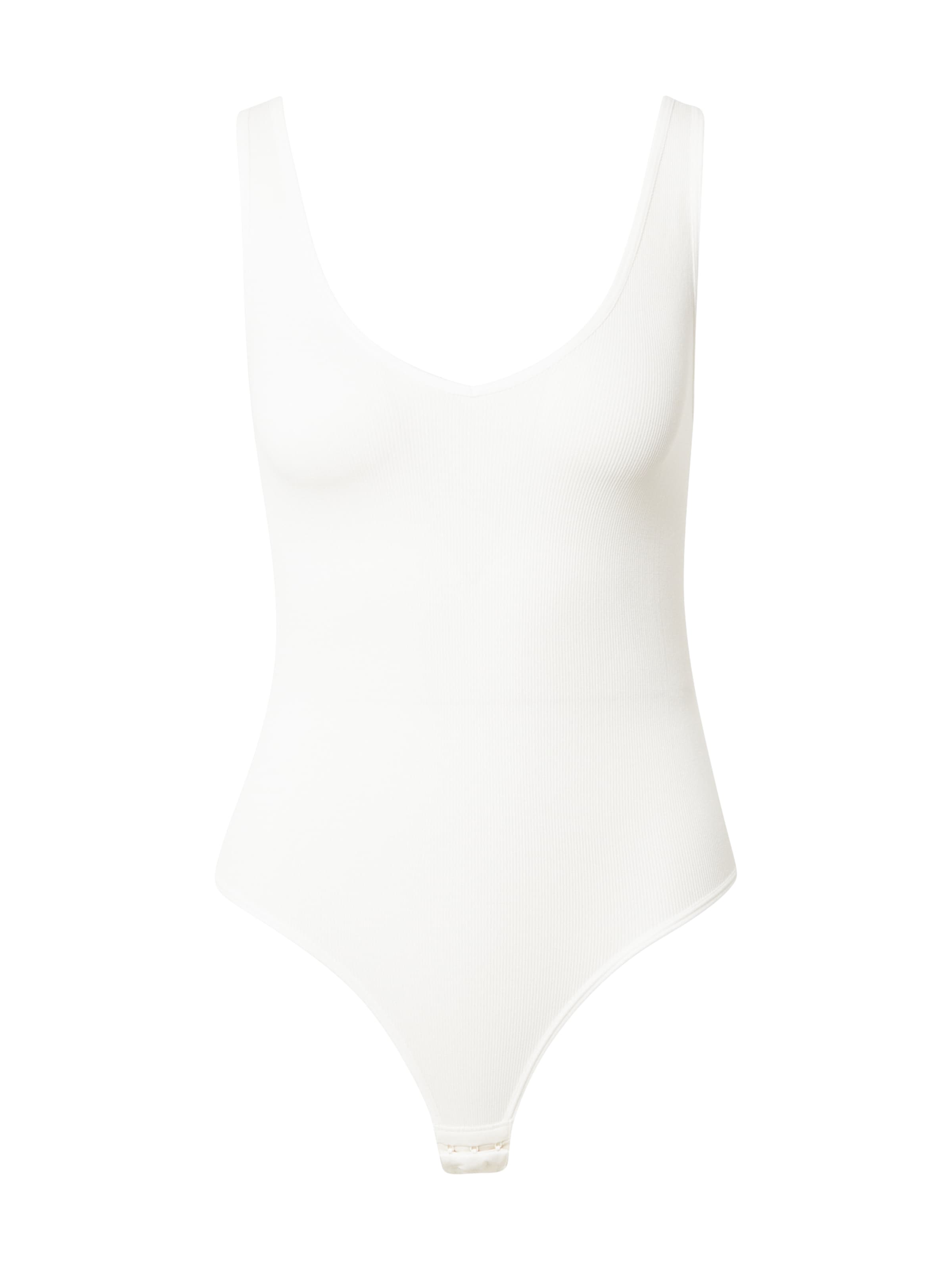 MAGIC Bodyfashion Lingerie Bodysuit in White: front