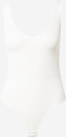 MAGIC Bodyfashion T-shirtbody i vit: framsida