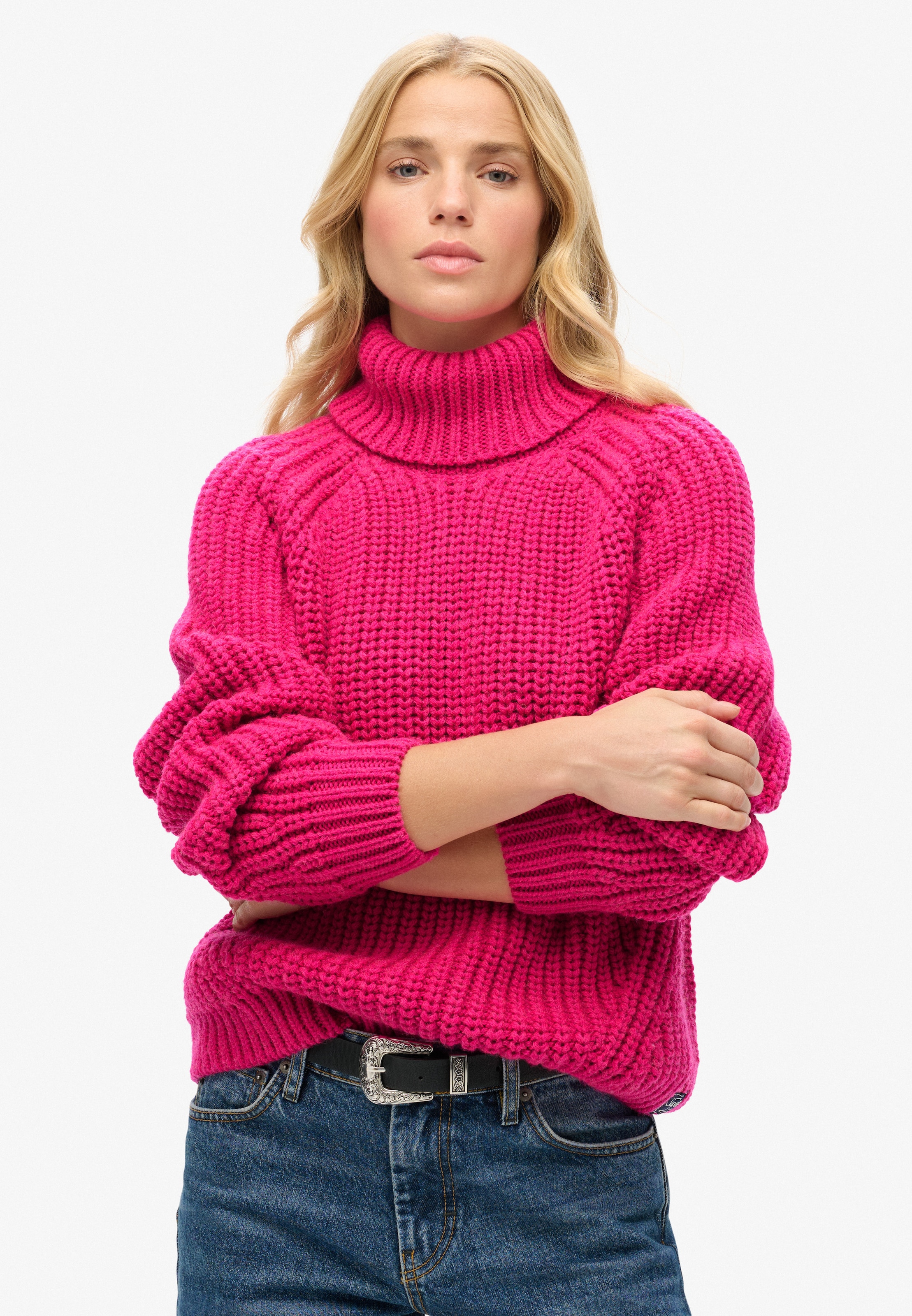 Superdry & Co Pullover in Pink: Vorderseite