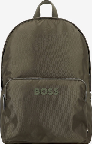 Zaino 'Catch 3.0' di BOSS in verde: frontale