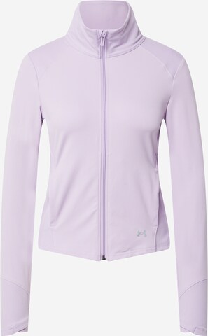 UNDER ARMOUR Sportssweatjakke 'Meridian' i lilla: forside