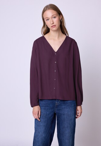 Street One Studio Bluse in Lila: Vorderseite