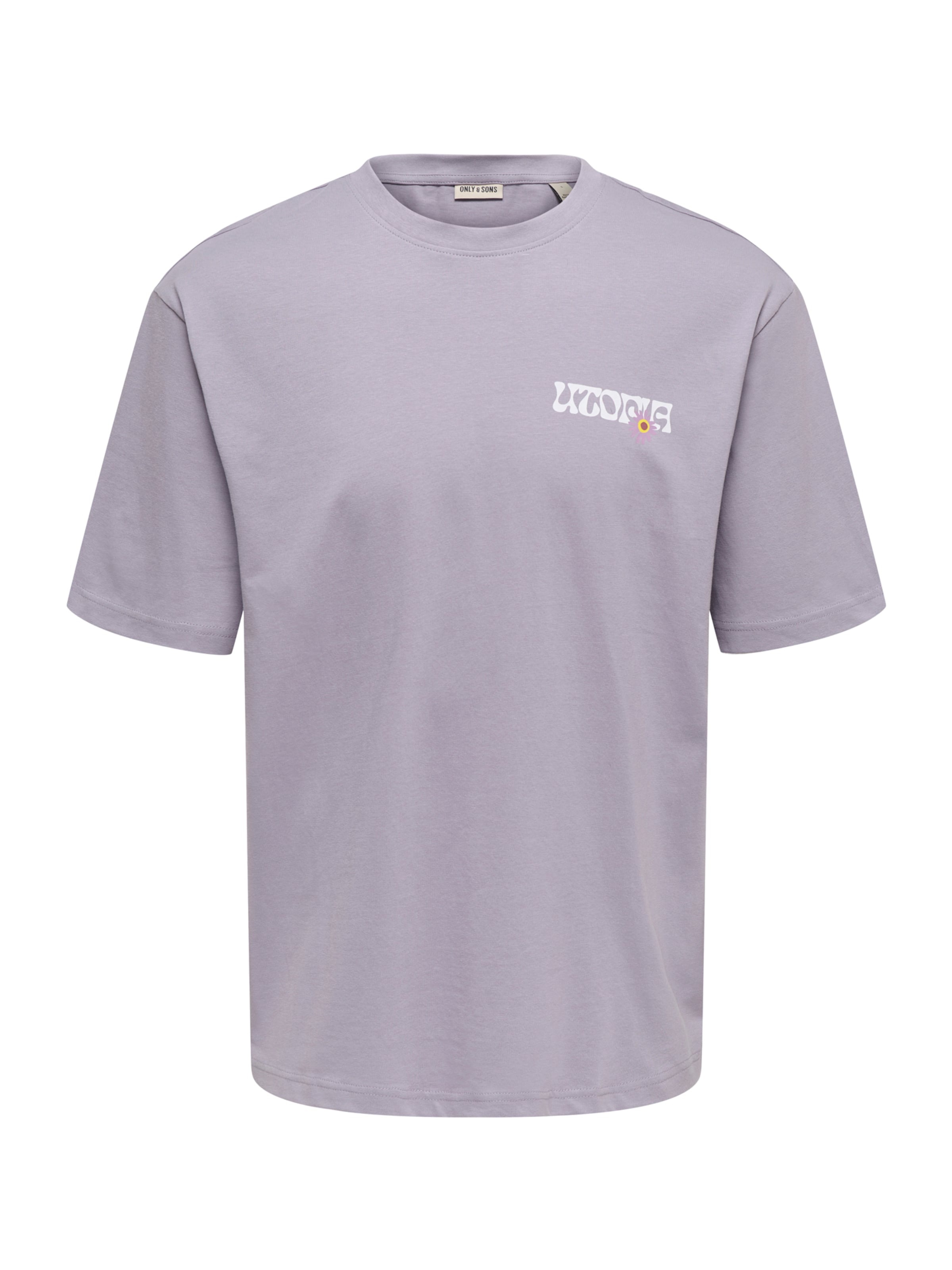 Only & Sons Shirt 'ONSFRANK' in Purple: front