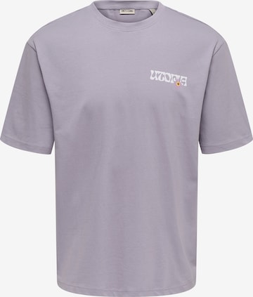 Only & Sons Bluser & t-shirts 'ONSFRANK' i lilla: forside