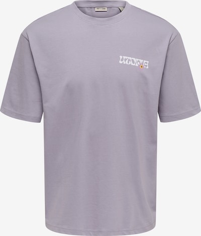 Only & Sons Paita 'ONSFrank' värissä keltainen / jade / pastellinvioletti / valkoinen, Tuotenäkymä