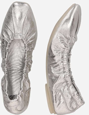 BRONX Ballet Flats 'Alor-A' in Silver