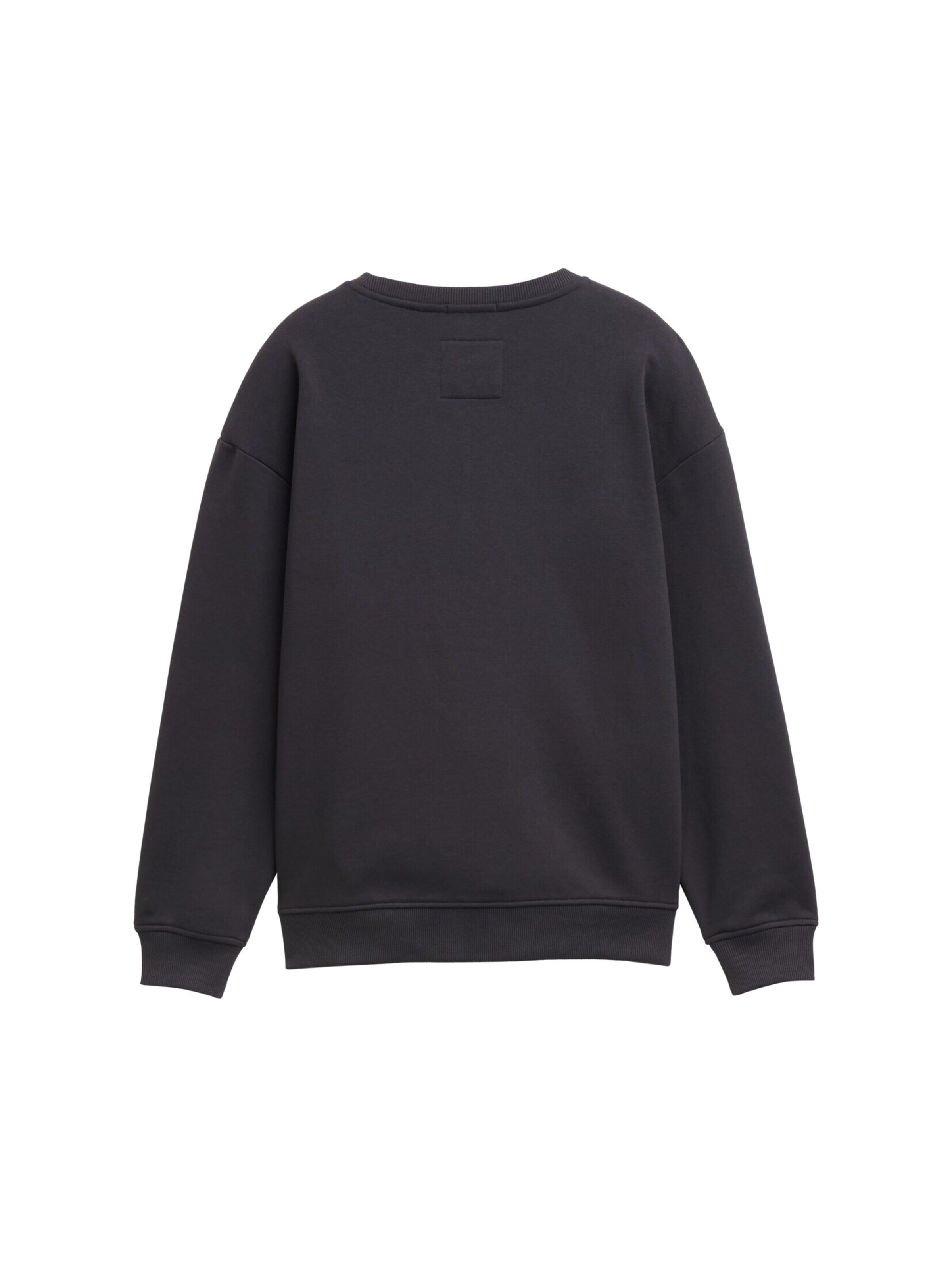 TOM TAILOR Sweatshirt in Grau