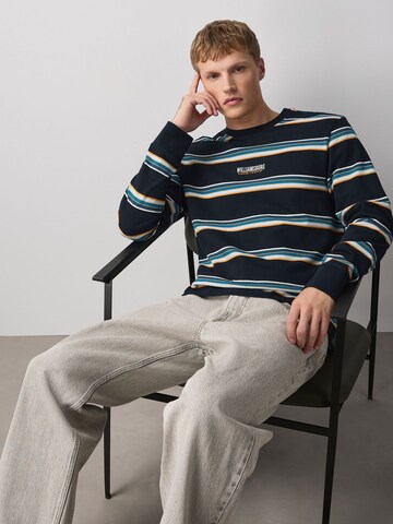 Next - Camiseta en azul: frente