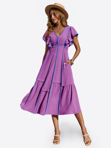 Imily Bela Sukienka w kolorze fioletowy