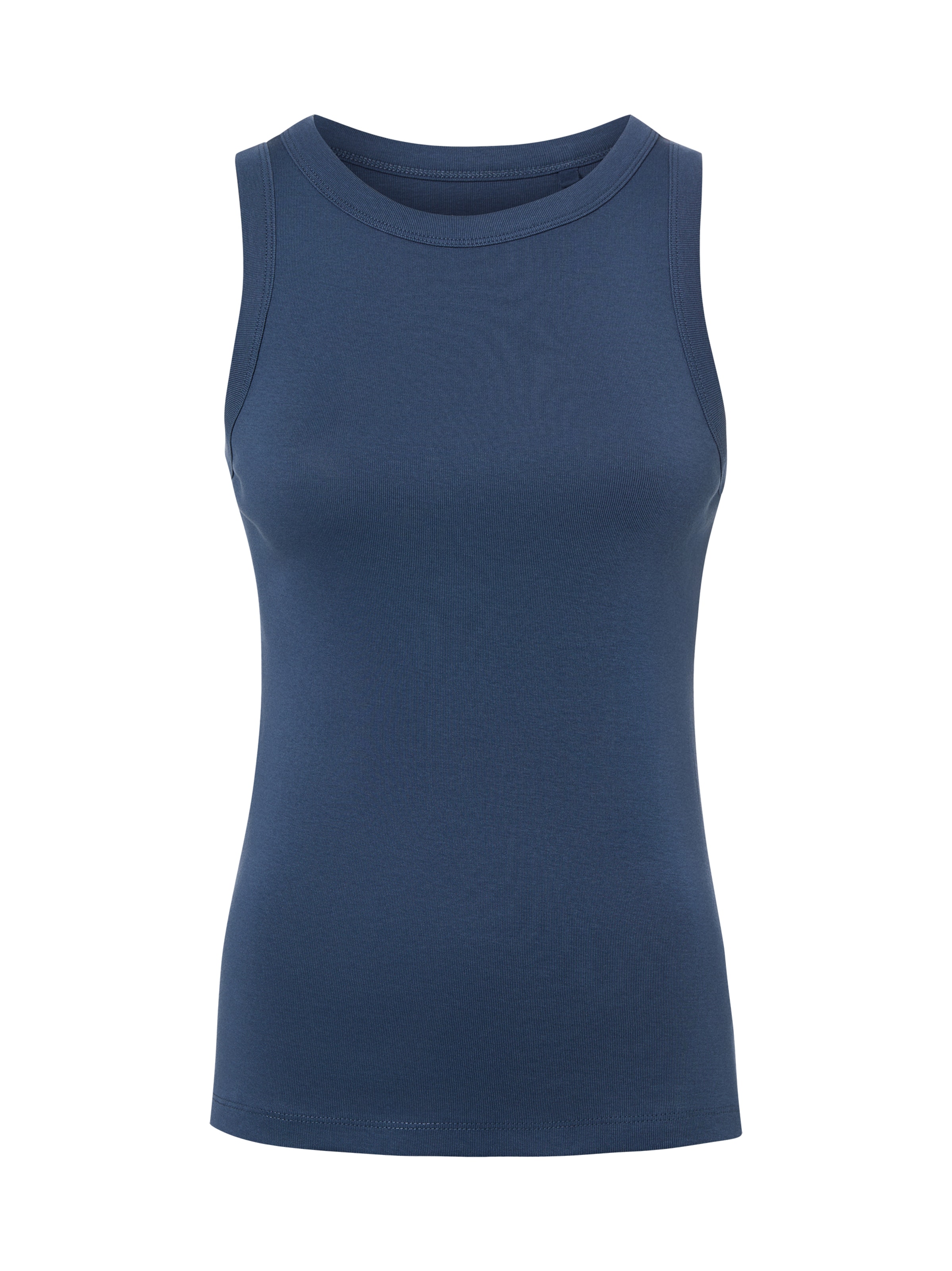 Marie Lund Top in Blue: front