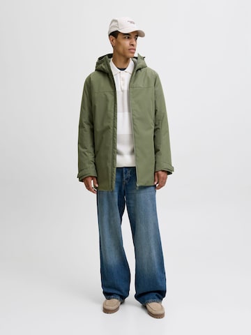 Parka mi-saison JACK & JONES en vert