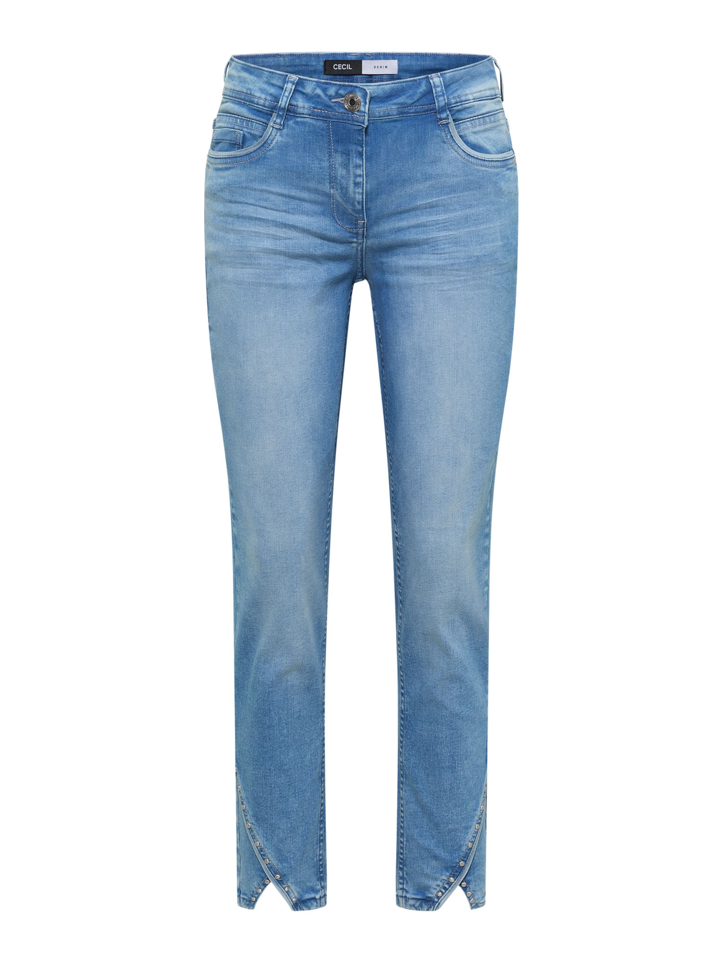 CECIL - regular Vaquero 'Scarlett' en azul: frente