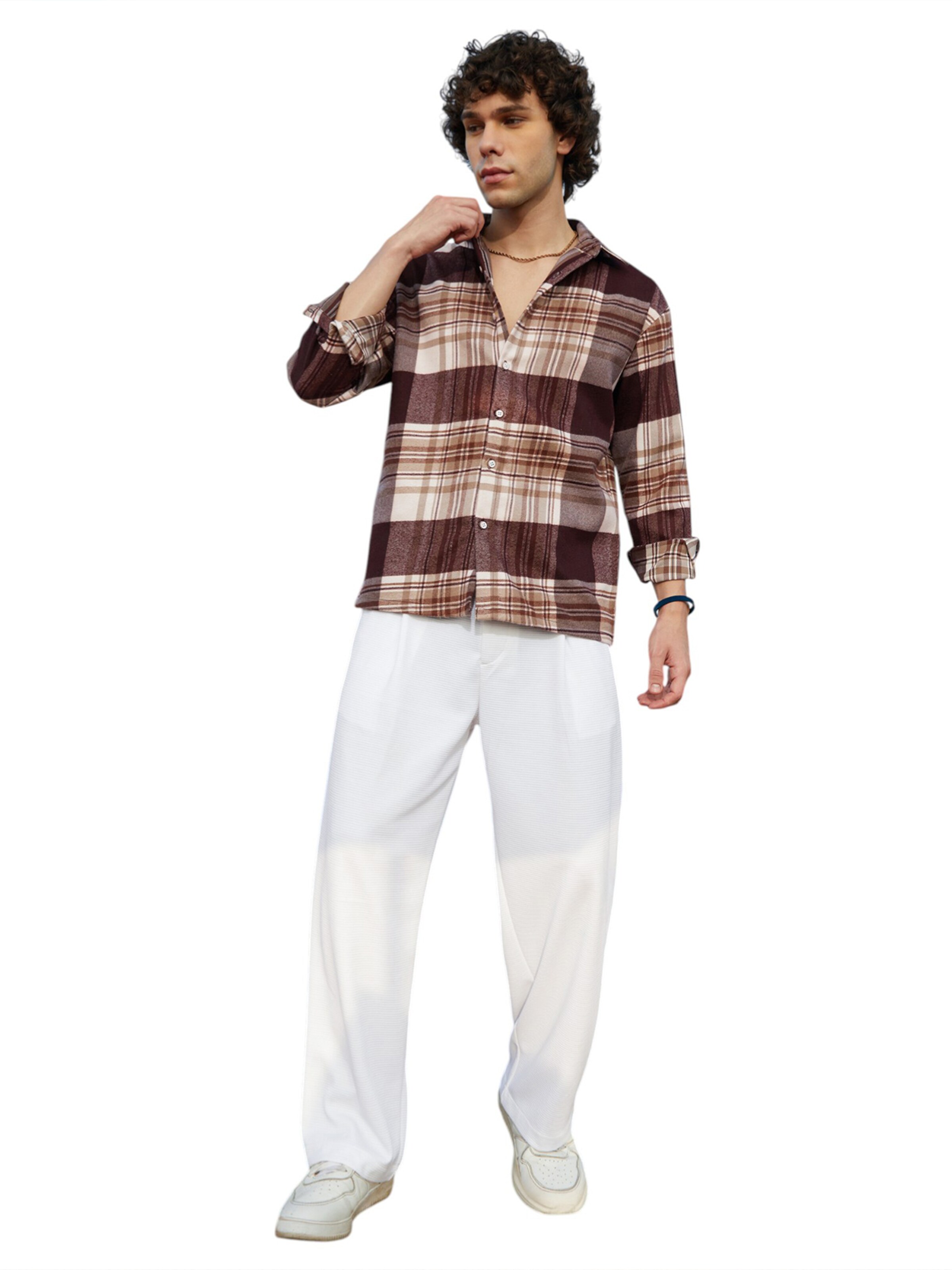 brūns Campus Sutra Standarta piegriezums Krekls 'Celine'