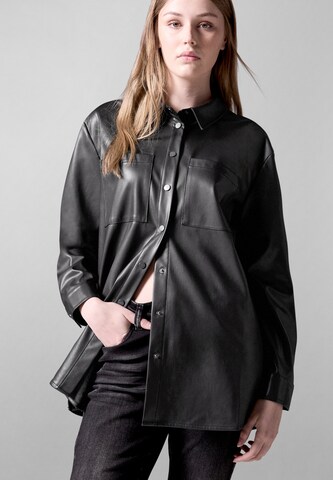 Street One Studio Blouse in Black: front
