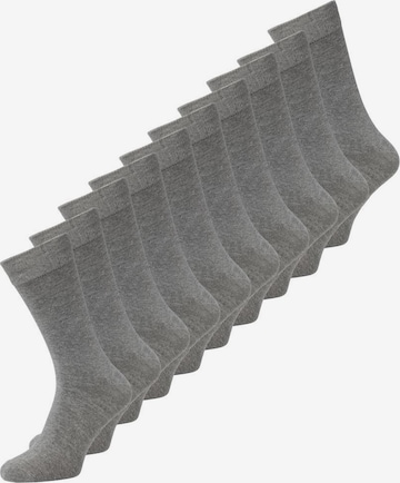 Chaussettes JACK & JONES en gris : devant