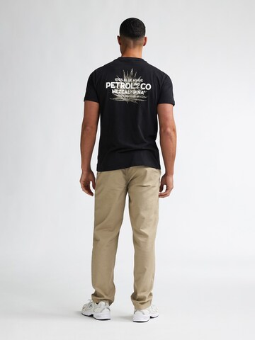 PETROL INDUSTRIES MEN Regular Chinobyxa i beige