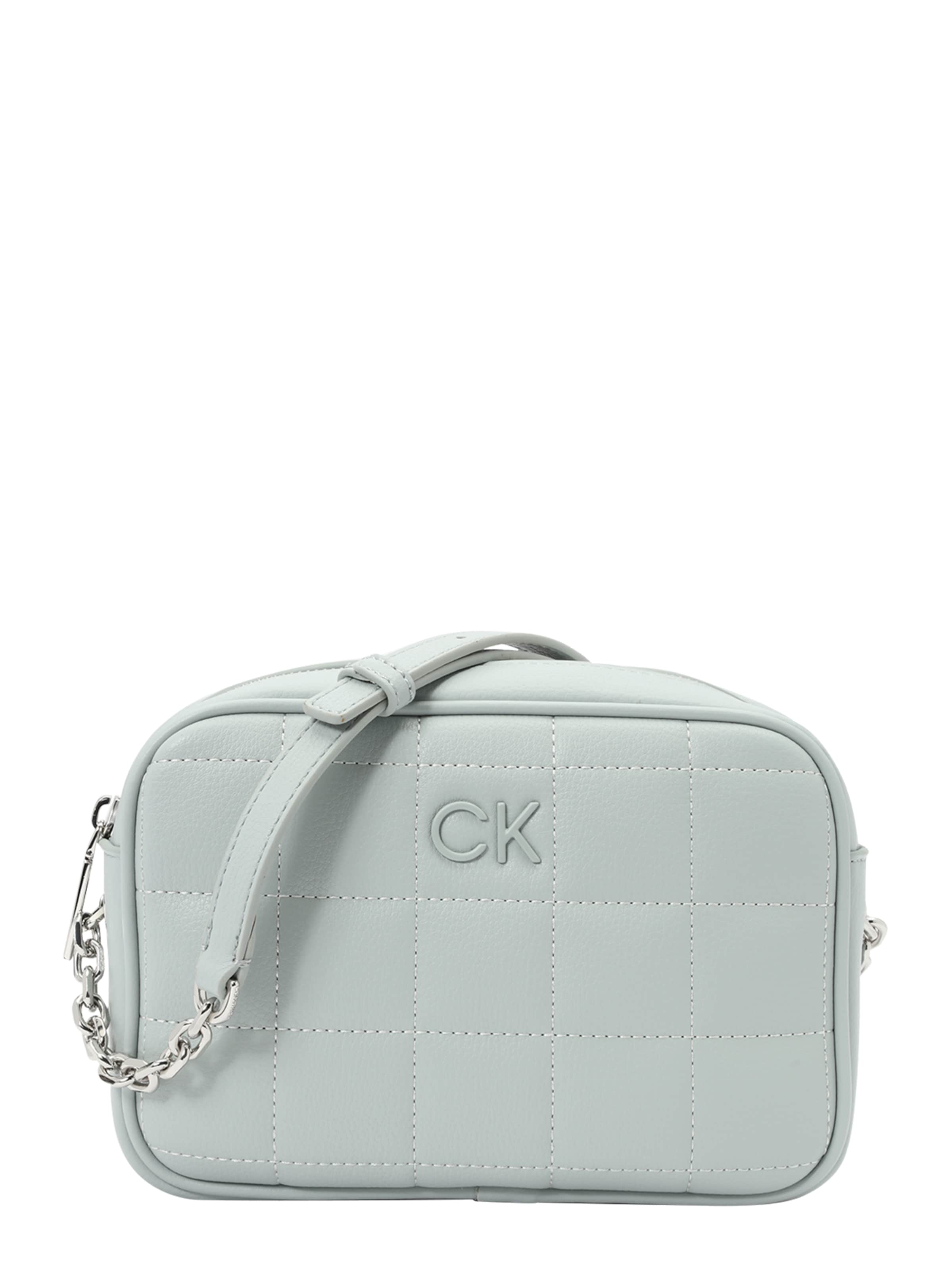 Calvin Klein Crossbody Bag in Green: front