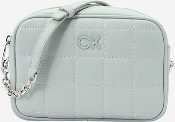 Calvin Klein - Bolso de hombro en verde: frente