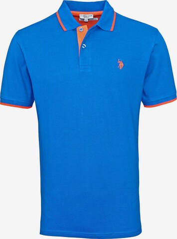 U.S. POLO ASSN. Shirt 'Fashion' in Blauw: voorkant