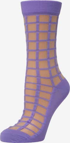 Swedish Stockings Socken 'Alicia' in Lila: predná strana