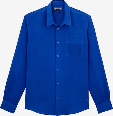 Vilebrequin - Ajuste regular Camisa en azul: frente