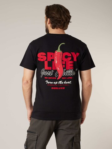 T-Shirt 'SPICY' Deeluxe en noir