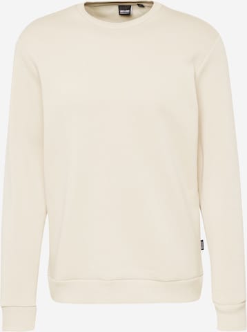 Only & Sons Sweatshirt 'Ceres' in Beige: front