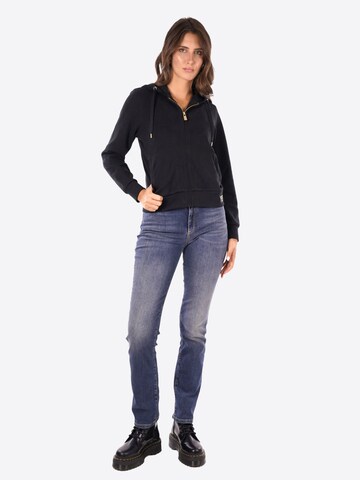 Yes Zee Sweatjacke 'F001SK00801' in Schwarz