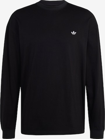 ADIDAS ORIGINALS - Camiseta 'Trefoil Essentials' en negro: frente