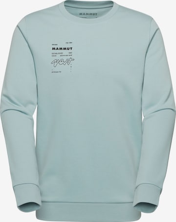 MAMMUT Pullover in Blau: Vorderseite