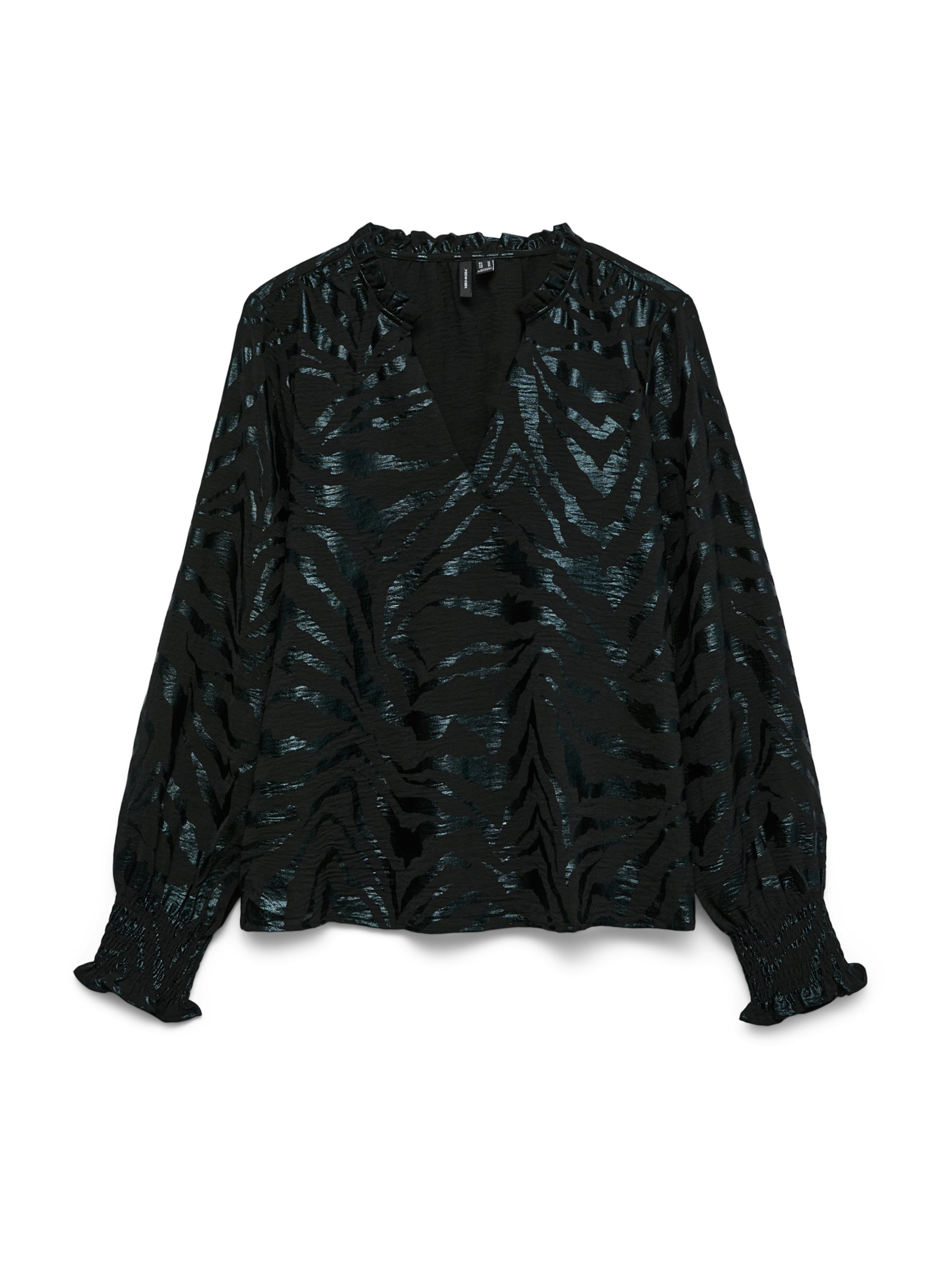 Chemisier 'VMCARLA' VERO MODA en noir : devant