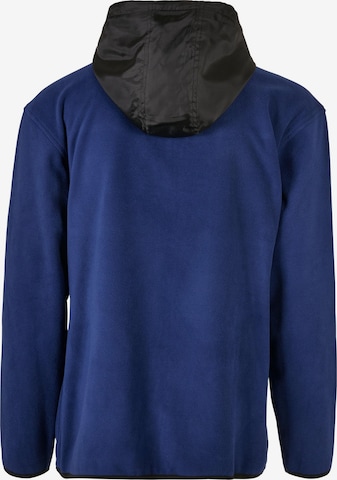 Urban Classics Fleece jas in Blauw