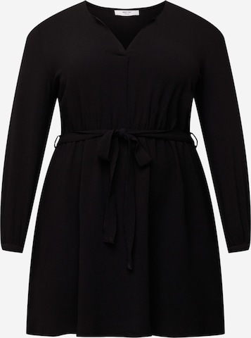 ABOUT YOU Curvy Dress 'Stina' in Black: front
