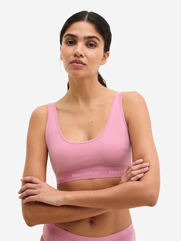 Marc O'Polo Bustier Bustier ' Bio ' in Pink: Vorderseite