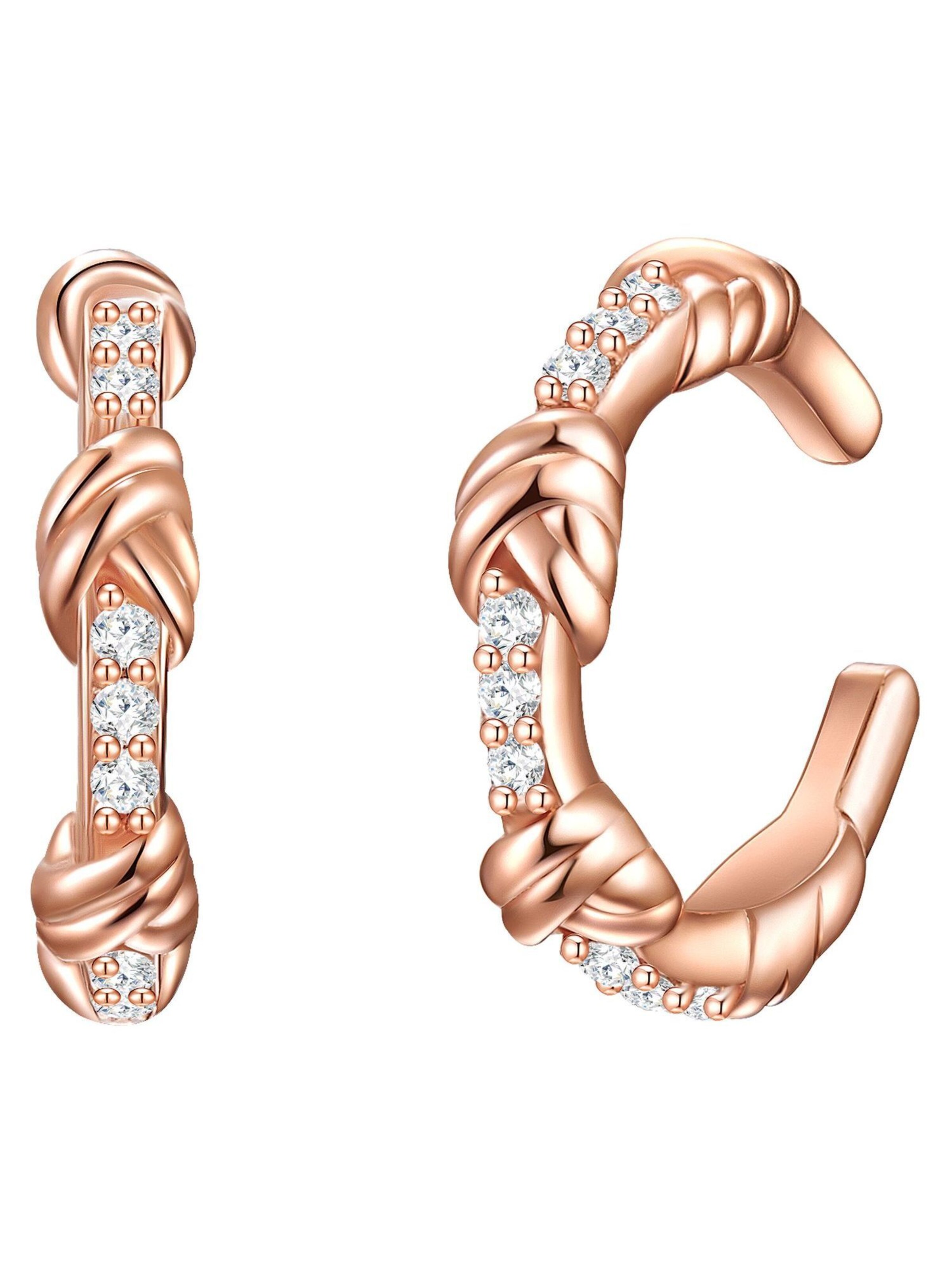 Glanzstücke München Oorbellen in Goud: voorkant