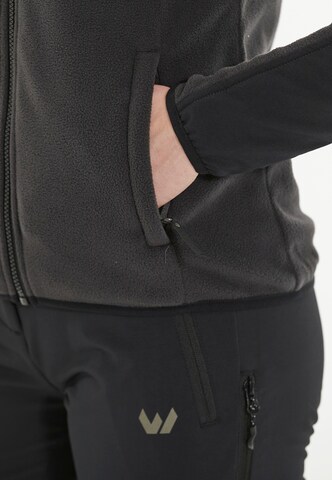 Whistler Athletic Fleece Jacket 'Evo' in Grey