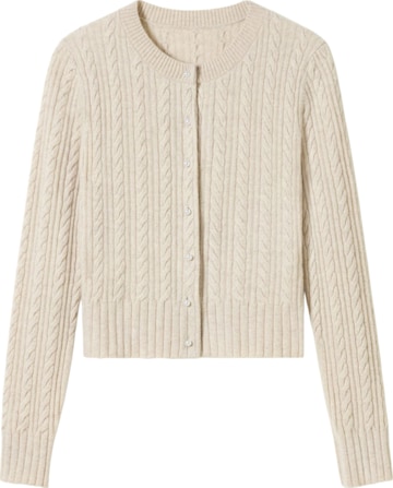 Lilysilk - Cárdigan 'X LYDIA MILLEN' en beige: frente