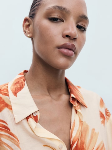 MANGO Blouse in White