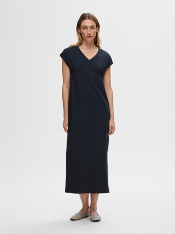 SELECTED FEMME Kleid 'ESSENTIAL' in Blau