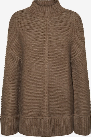 VERO MODA Sweater 'MIRANDA' in Brown: front