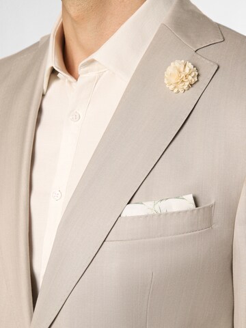 CARL GROSS Comfort fit Suit Jacket 'Tannon' in Beige