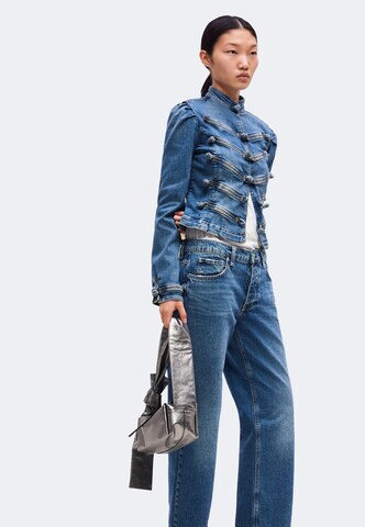 Liu Jo Ohlapna forma Kavbojke 'PANT.MAGNETIC CROPPED L.W.' | modra barva: sprednja stran
