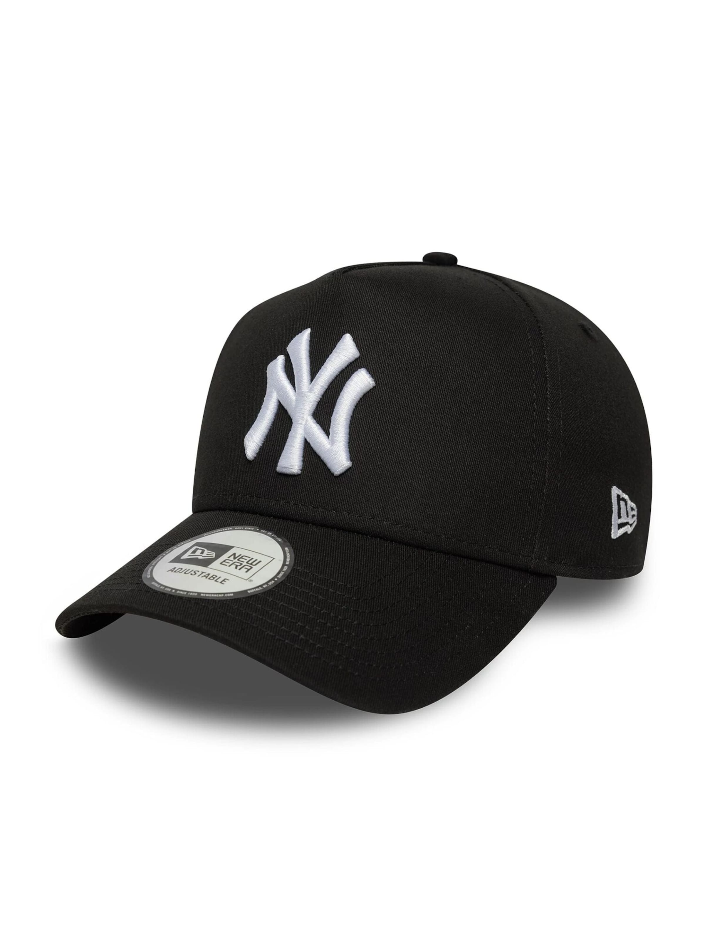 NEW ERA Athletic Cap 'E-Frame New York Yankees League Essential' in Black: front